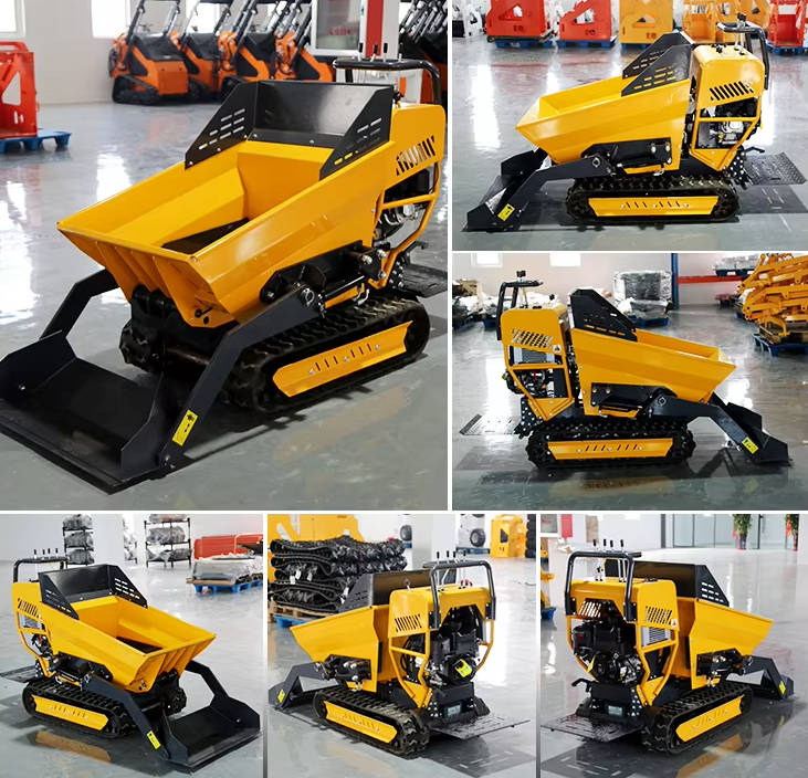 Farm Home Mini Crawler Dumper Truck