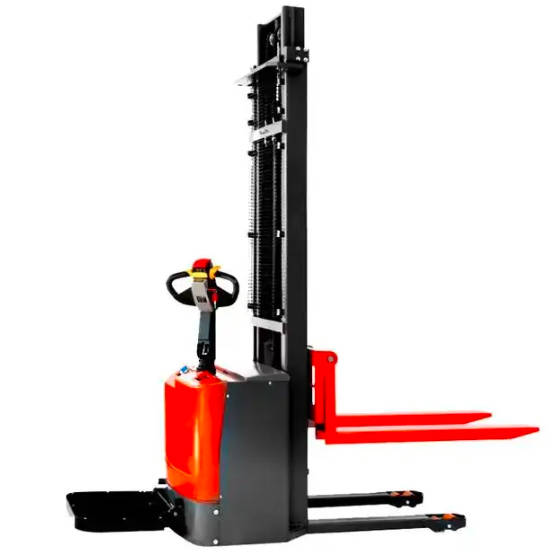 500kg 700kg 1000kg 1300kg Full Electric Self Load Electric Pallet Truck for Cargo