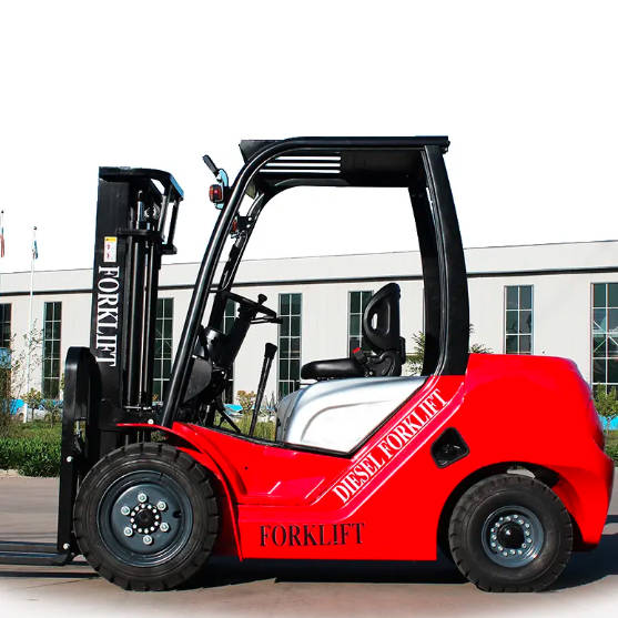 Rough Terrain Forklift 2.5T 3T 4T 5T 6Ton Farm Factory Diesel Forklift