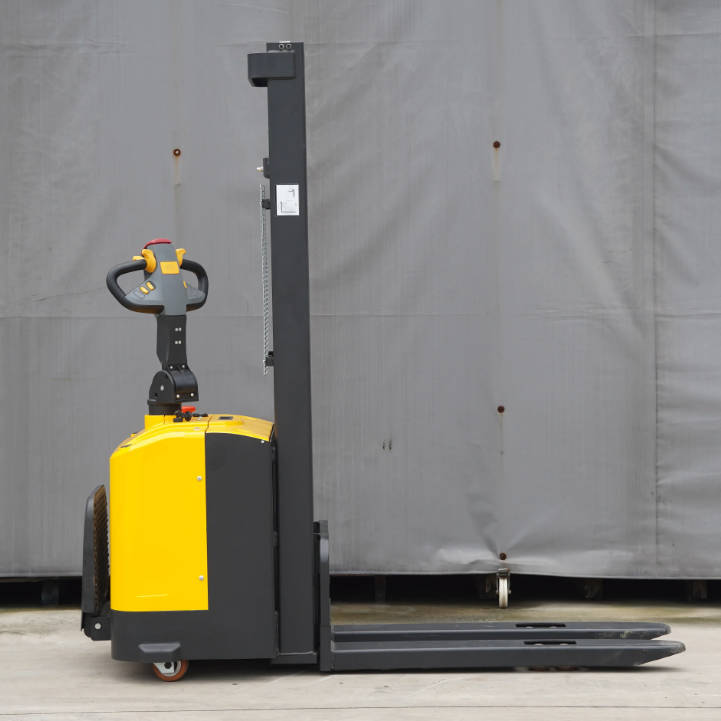 2000kg Electric Power Stacker Rider on Pallet Stacker Lifting 3m 4m 6m