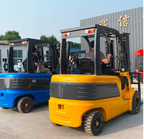 Electric Forklift Manufacturer 1 Ton 2 Ton 3 Ton 3.5 Ton 4 Ton Portable Forklift Electric 3