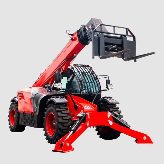 18M 4x4 4WD Rough Terrain Telehandler Diesel Telescopic Forklift