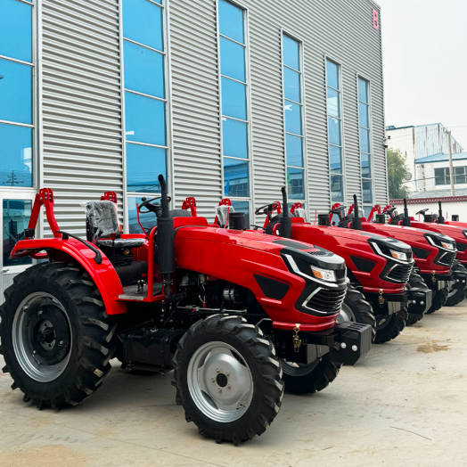 Euro Style Farm Tractor 60HP With Cabin Air Conditioning and Advanced Transmission