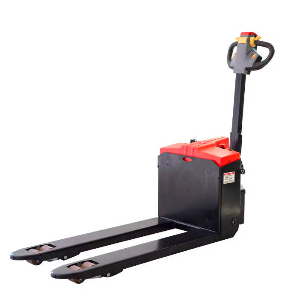 2ton 2000kg Lead Acid Battery Walkie Mini Electric Pallet Truck for Warehouse