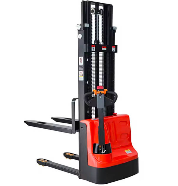3m Electric Pallet Stacker Walk Behind Forklift 1.5t Rated Load Stacker 2