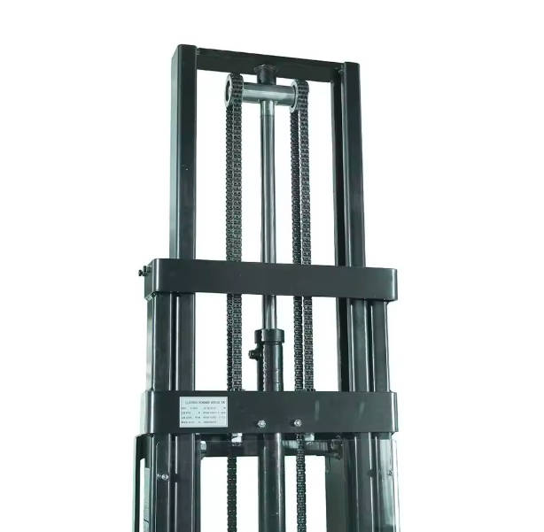 3m Electric Pallet Stacker Walk Behind Forklift 1.5t Rated Load Stacker 3