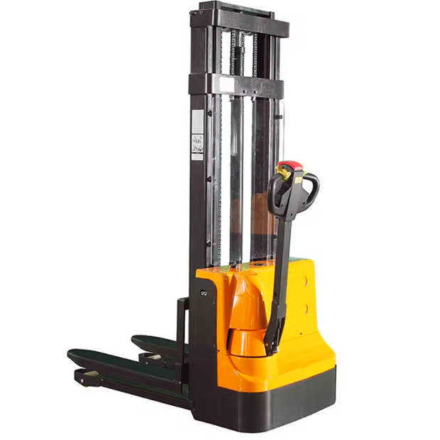 3m Electric Pallet Stacker Walk Behind Forklift 1.5t Rated Load Stacker