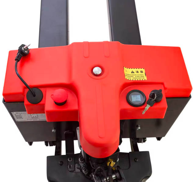Wholesale Price Load Capacity 2 Tons Electric Walking Pallet Jack Suitable for Factory 3