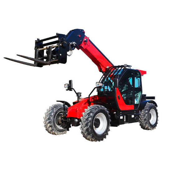 Telescopic Forklift 4WD Telehandler Forklift for Construction & Material Handling 2
