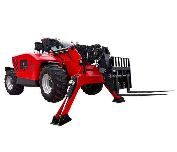 Telescopic Forklift 4WD Telehandler Forklift for Construction & Material Handling 4